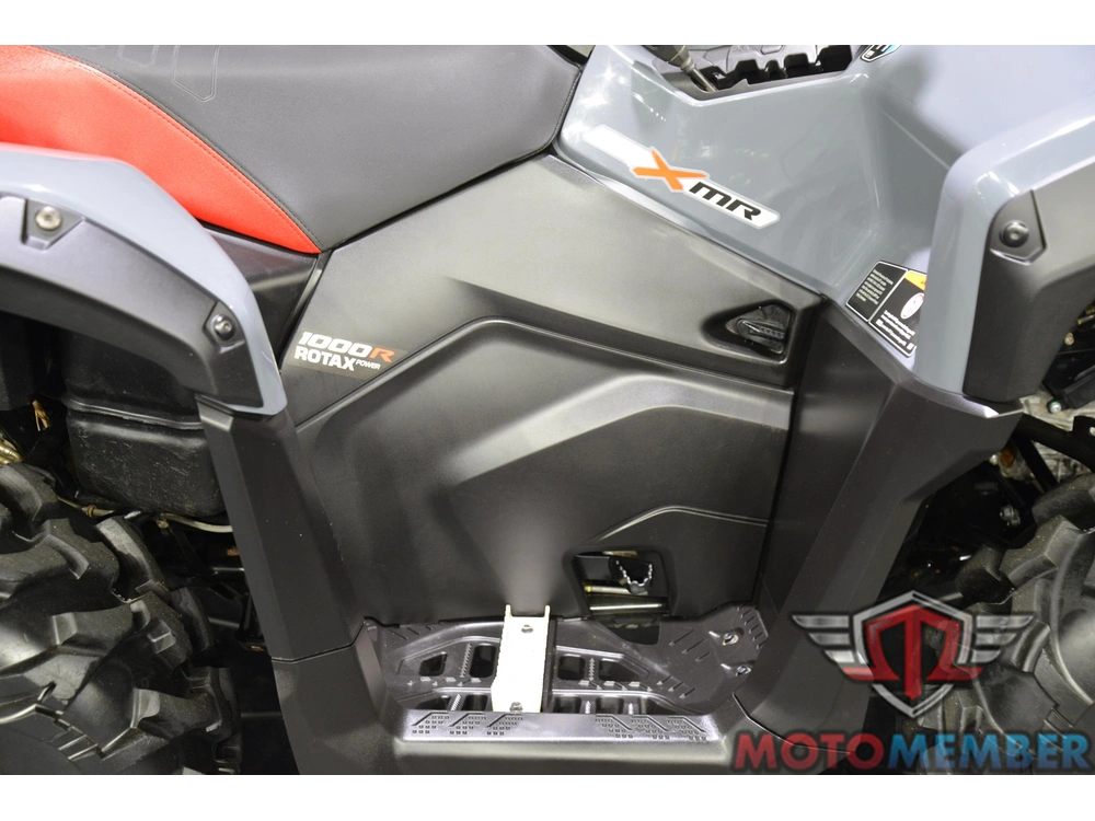 2025 Can-am Outlander X Mr 1000r Granite Grey & Legion Red alt