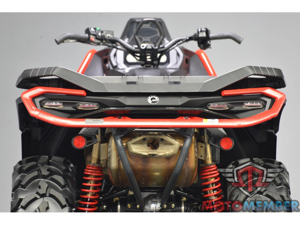 2025 Can-am Outlander X Mr 1000r Granite Grey & Legion Red alt