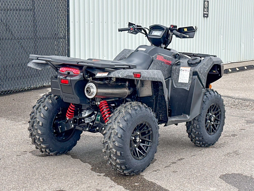 2026 Suzuki King Quad 500 Xpz - Cast Carbon, Mag Wheels alt