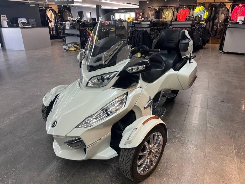 2013 Can-am Spyder Rt Ltd Se5 Blanc S/noir alt