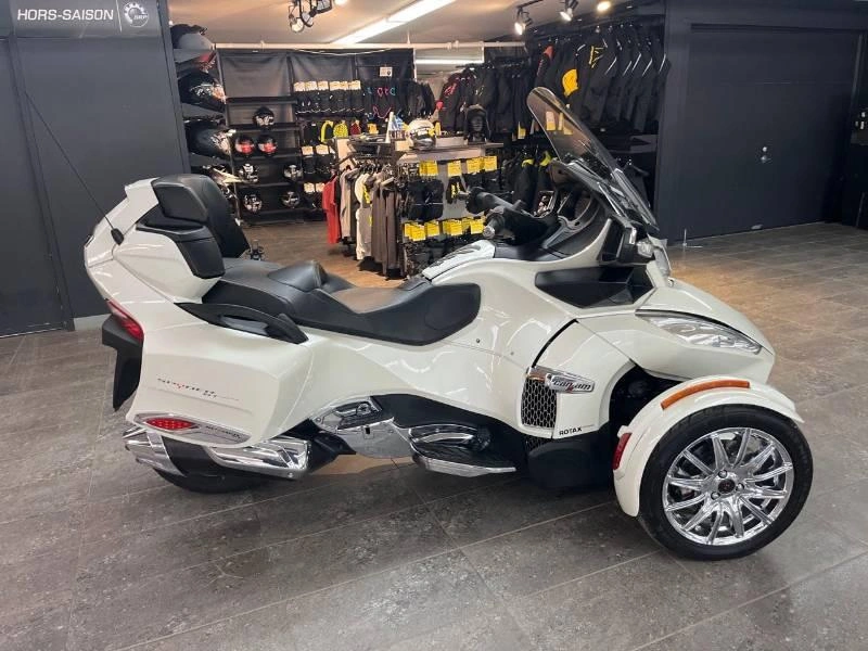 2013 Can-am Spyder Rt Ltd Se5 Blanc S/noir alt