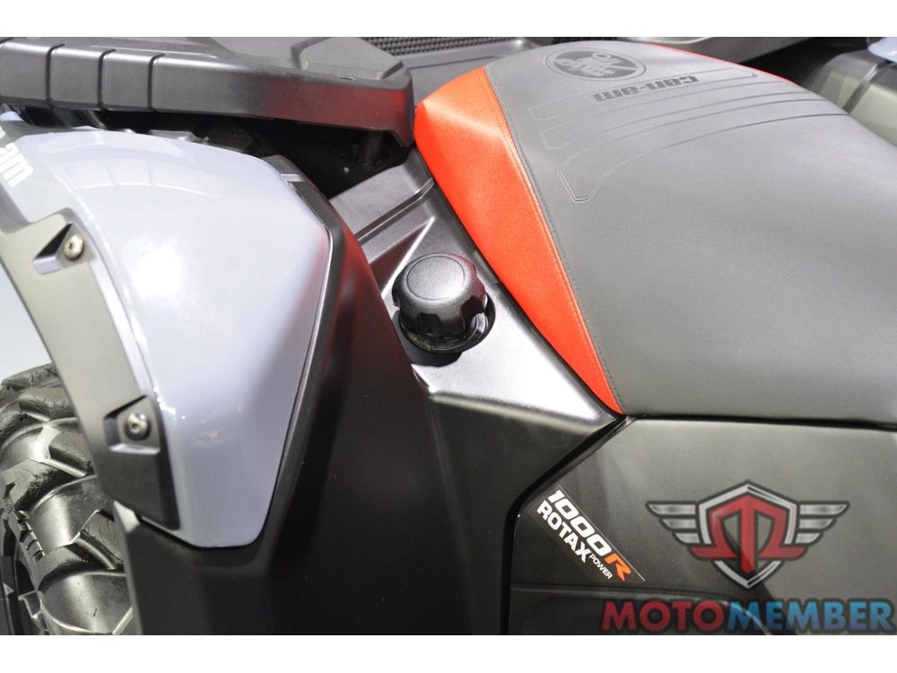 2025 Can-am Outlander X Mr 1000r Granite Grey & Legion Red alt