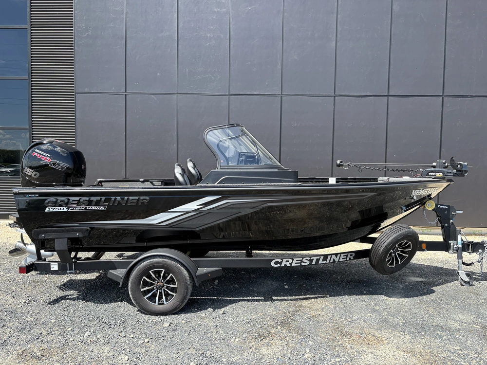 2025 Crestliner 1750 Fish Hawk Wt Jumpseat alt