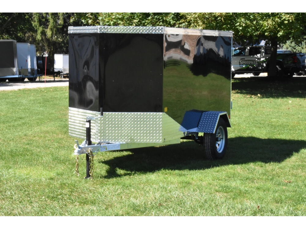 2026 Rhino Galvanized Enclosed 4' X 8' Sa alt