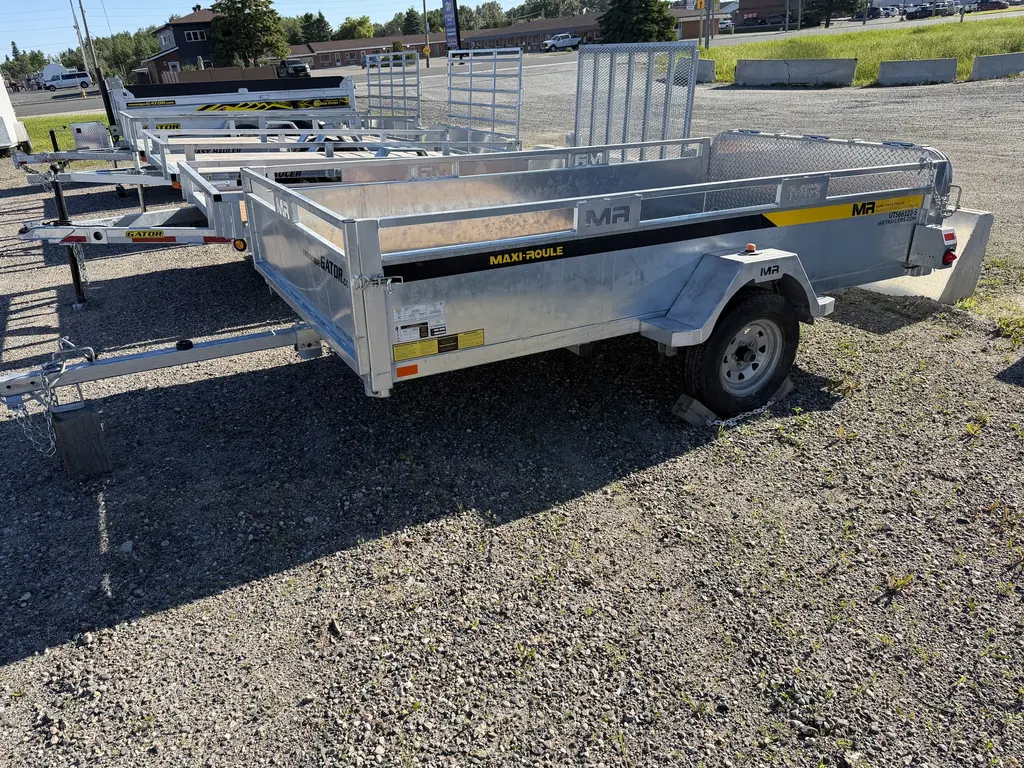 Maxi-Roule TRAILER,UTL,66"X123"',GALV,REAR RAMP,W/SIDES,SINGLE  2026