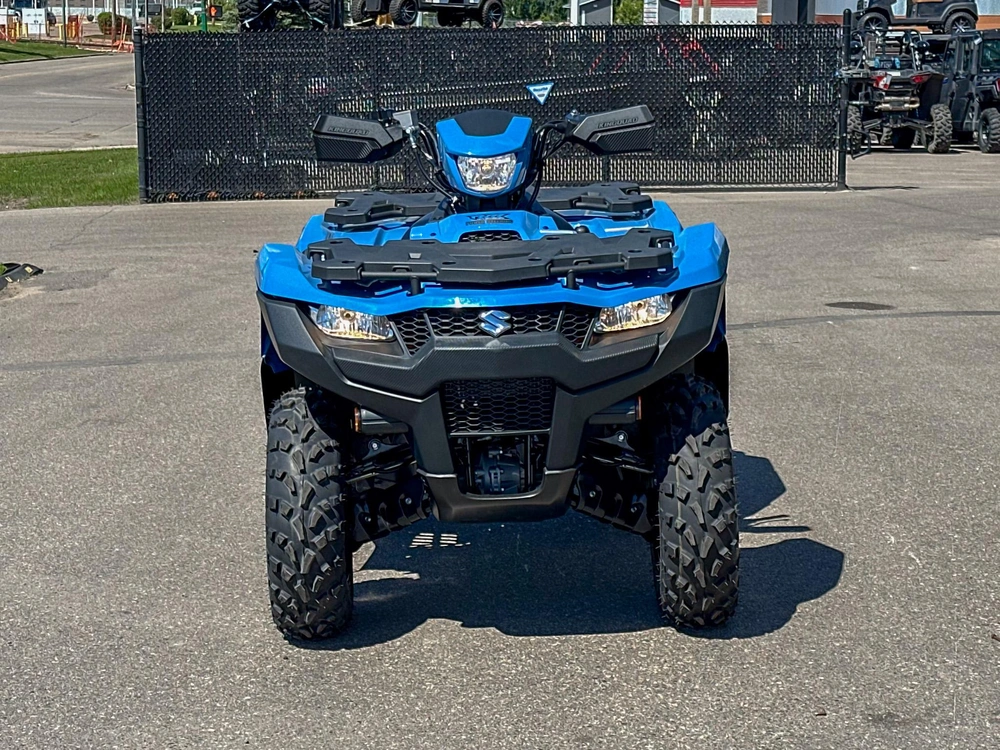 2026 Suzuki King Quad 500 Xpz - Armoured Blue Grey, Mag Wheels alt
