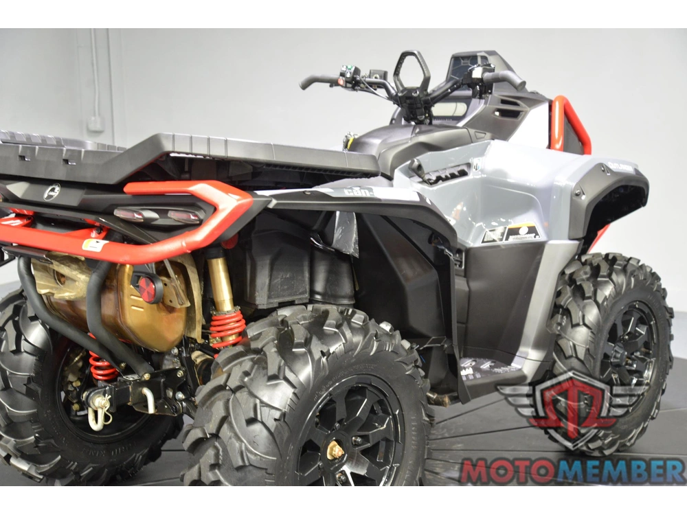 2025 Can-am Outlander X Mr 1000r Granite Grey & Legion Red alt