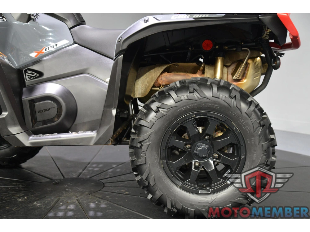 2025 Can-am Outlander X Mr 1000r Granite Grey & Legion Red alt
