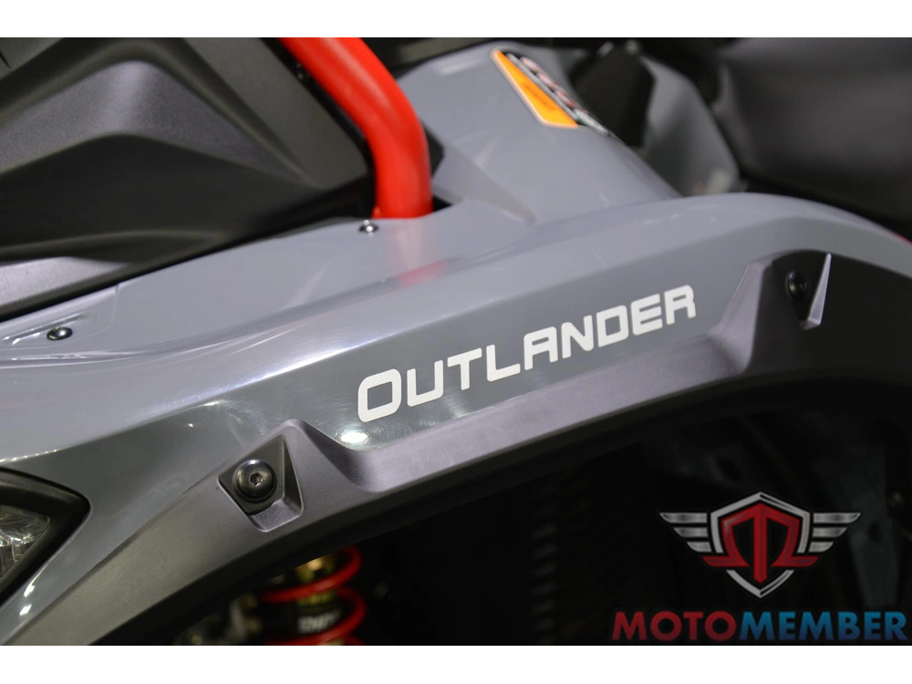 2025 Can-am Outlander X Mr 1000r Granite Grey & Legion Red alt