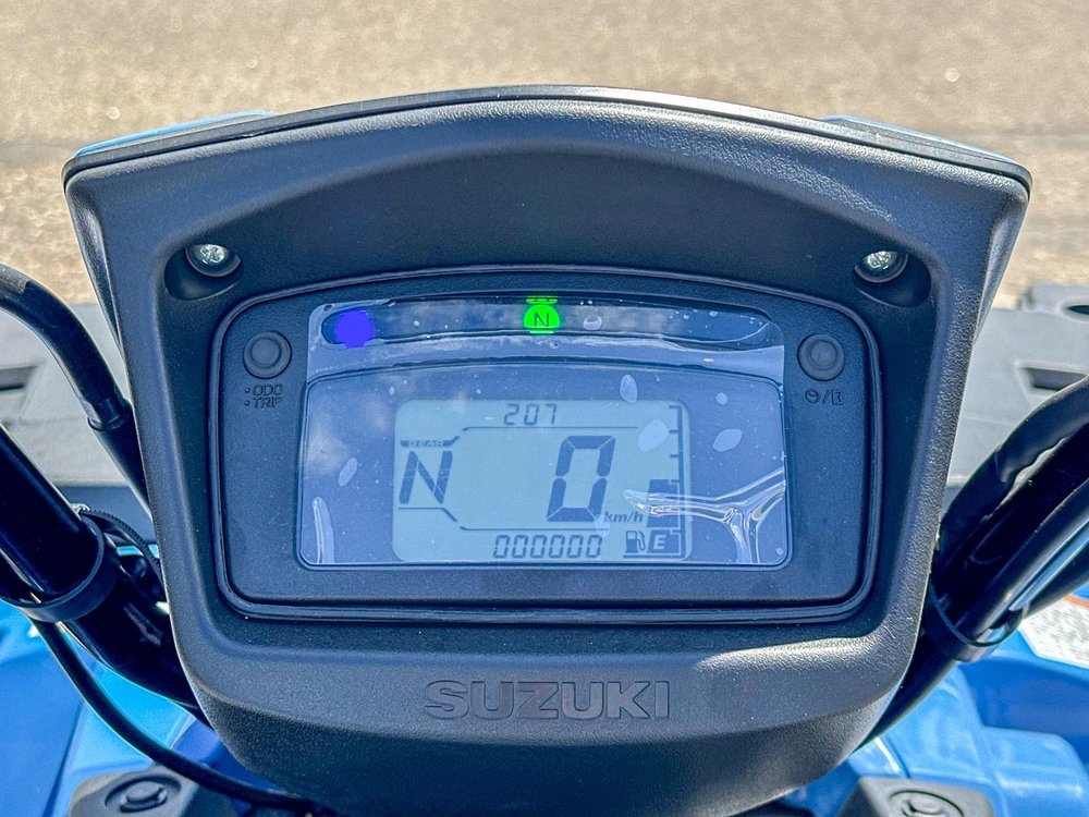 2026 Suzuki King Quad 500 Xpz - Armoured Blue Grey, Mag Wheels alt