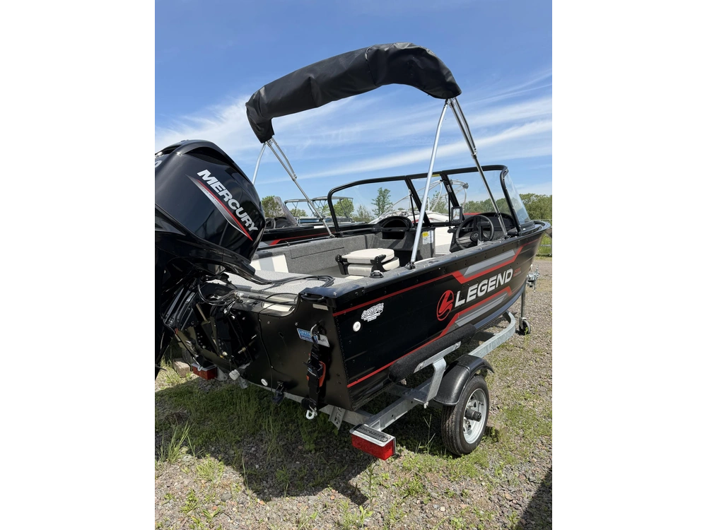 2026 Legend R15 +25 Elpt 4s Merc & Glide-on Trailer