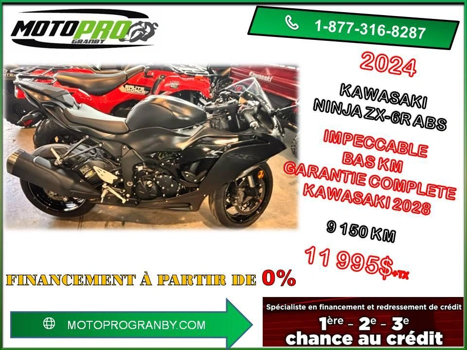 Kawasaki Ninja Zx-6r Ninja Zx-6r Zx6r Zx636 Ninjazx Abs 2024 alt