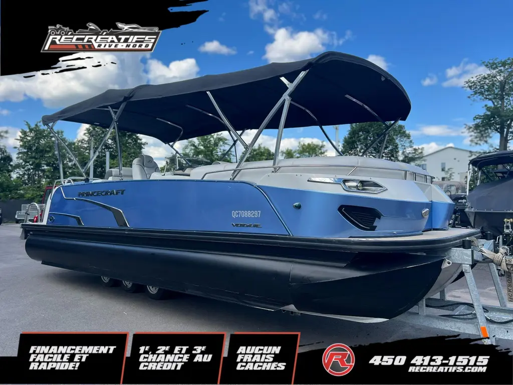 2019 Princecraft VOGUE 25 XT SPORT EDITION - **MOTEUR MERCURY 225 FORCES OPTION BLANC!!**