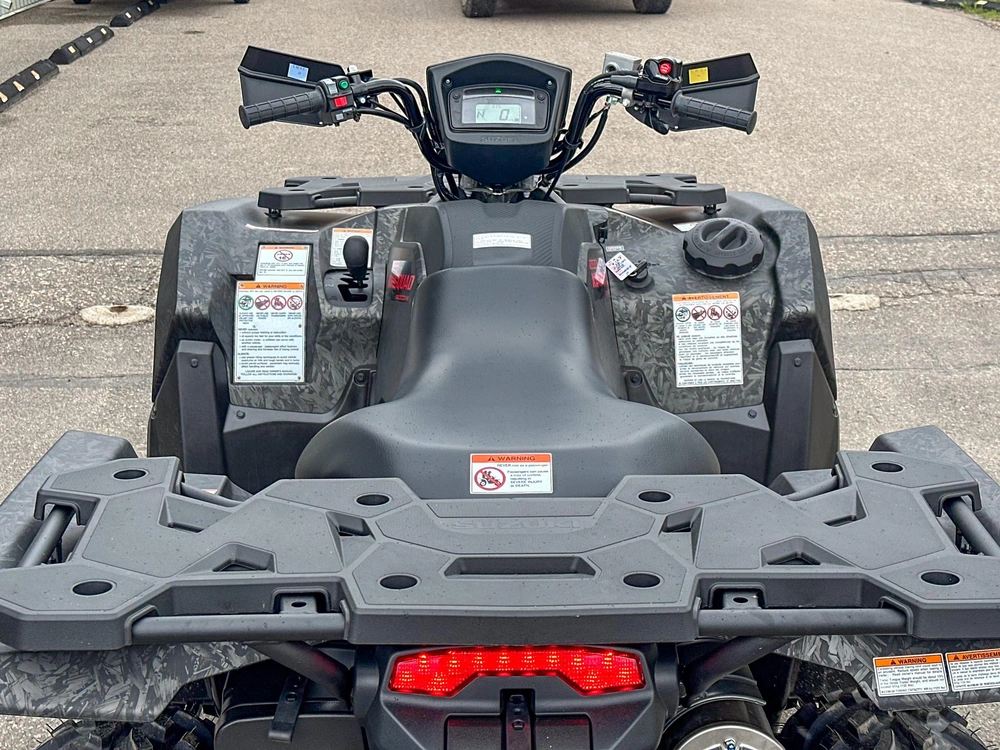 2026 Suzuki King Quad 500 Xpz - Cast Carbon, Mag Wheels alt