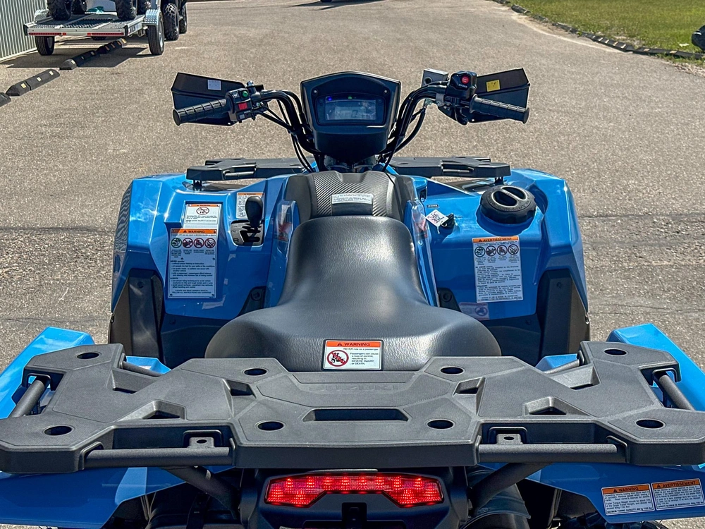 2026 Suzuki King Quad 500 Xpz - Armoured Blue Grey, Mag Wheels alt