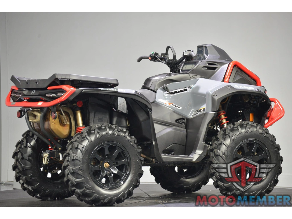 2025 Can-am Outlander X Mr 1000r Granite Grey & Legion Red alt