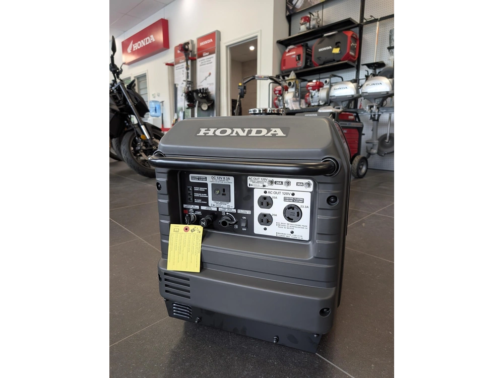 2026 Honda Eu3000isc4 Démarreur 🎯 Génératrice Ultra Silencieuse Vr Camping Secours Maison Inverter Démarrage Électrique 🟢 alt