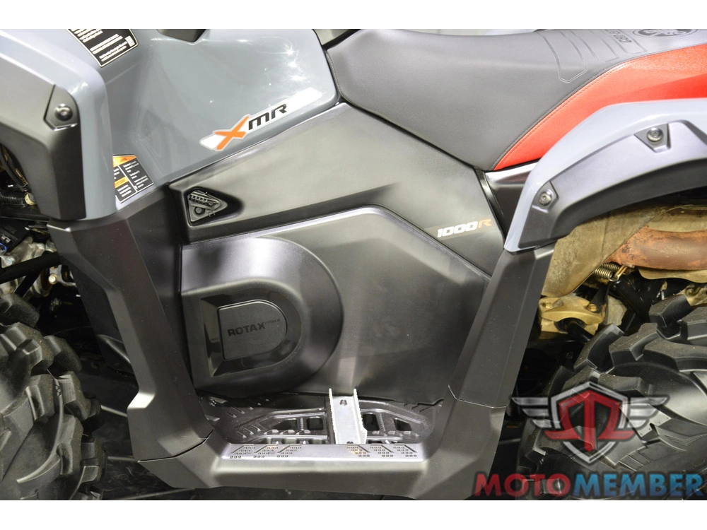 2025 Can-am Outlander X Mr 1000r Granite Grey & Legion Red alt