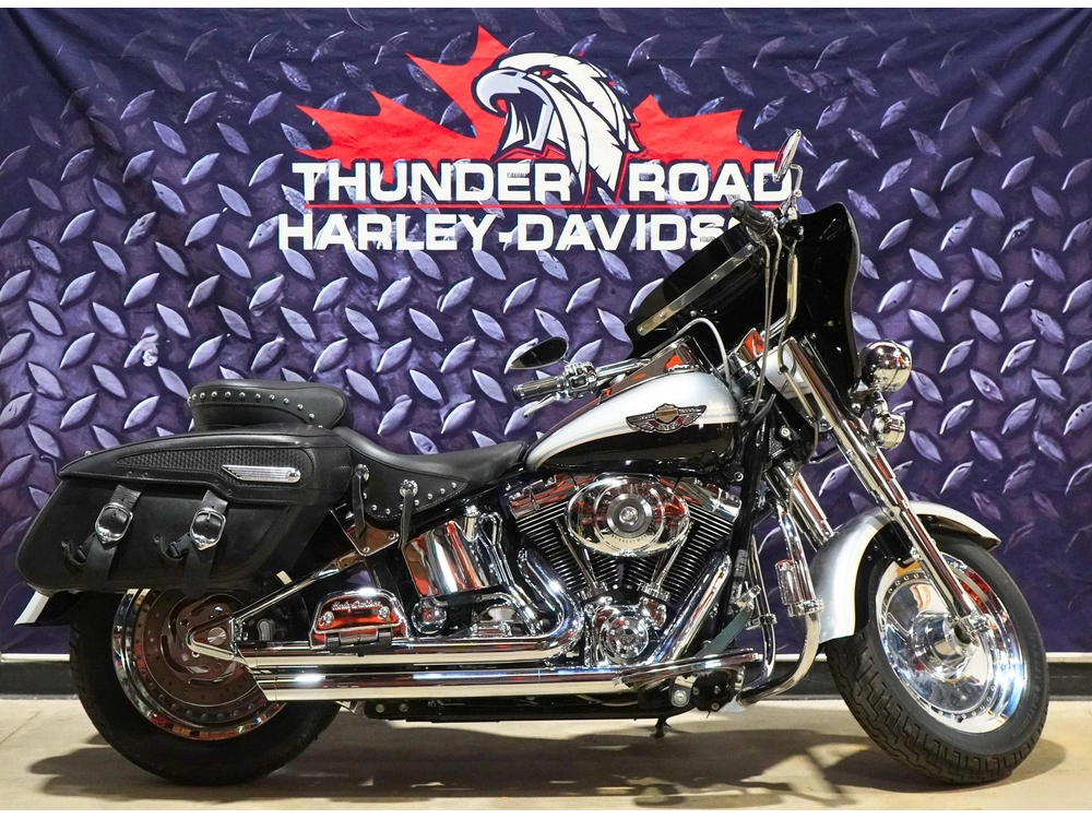 2003 Harley-davidson Flstfi Anniversry Fat Boy alt