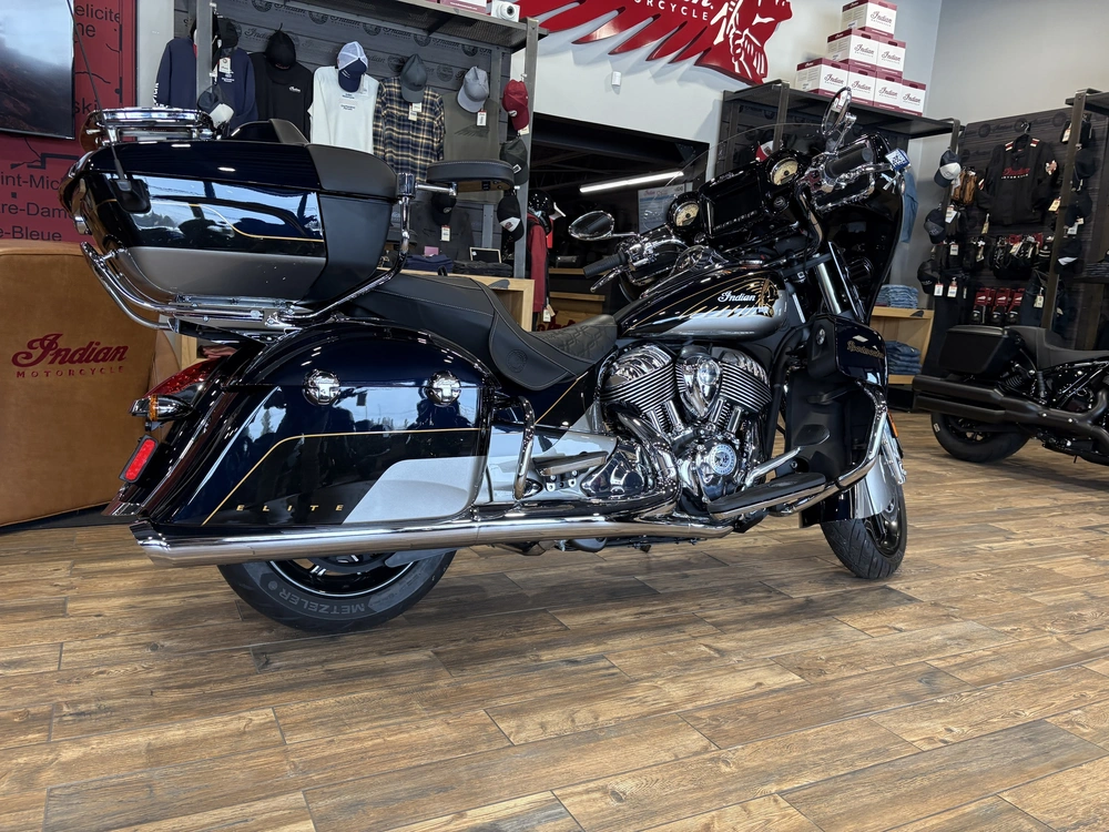 Indian Motorcycle Roadmaster Elite Bleu/gris 2025 alt