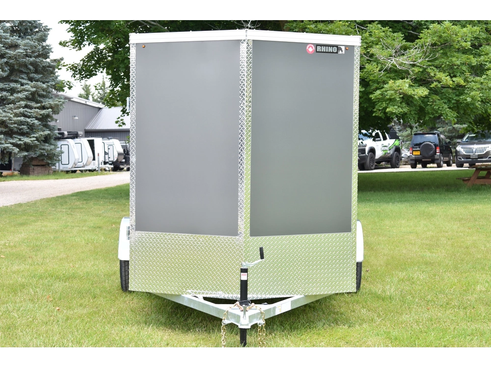 2026 Rhino Galvanized Enclosed 6' X 12' Sa Ramp alt
