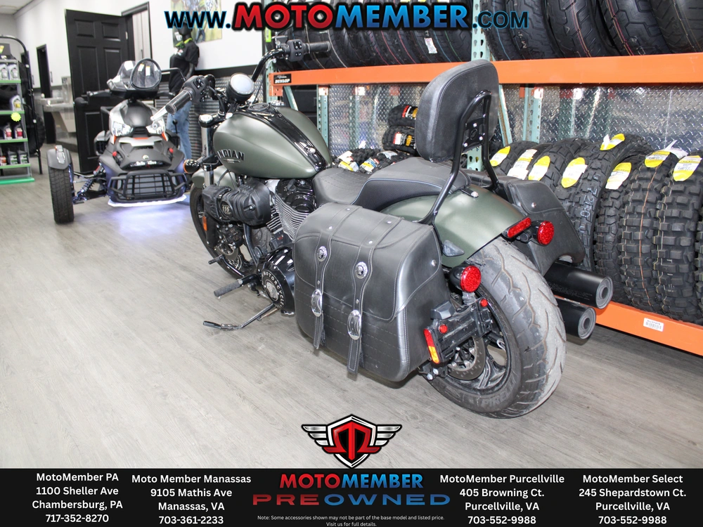 2023 Indian Motorcycle Chief Dark Horse Sagebrush Smoke N23dmdbhah alt