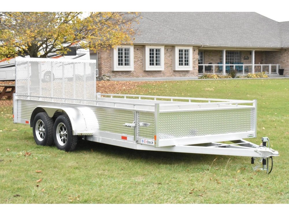 2026 Enbeck Aluminum Utility 7' X 16' Ta alt