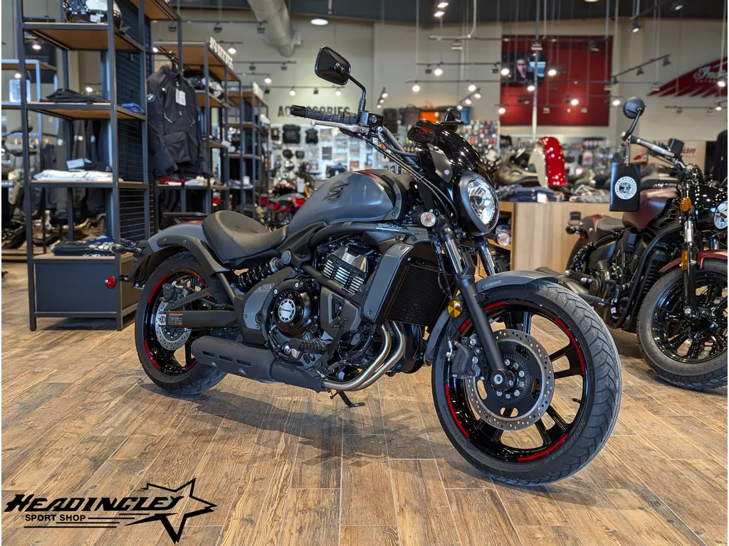 2024 Kawasaki Vulcan S Cafe // Metallic Matte Dark Gray/Metallic Flat Spark Black