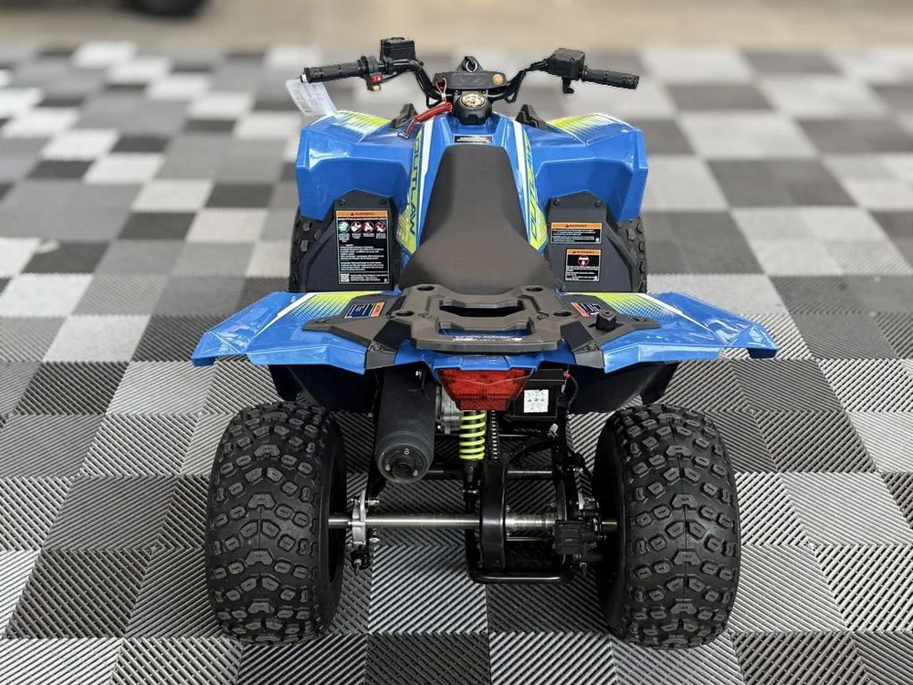2025 Polaris Outlaw 70 Efi - Velocity Blue / Lifted Lime alt
