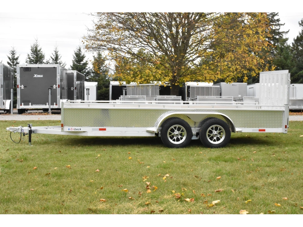 2026 Enbeck Aluminum Utility 7' X 16' Ta alt
