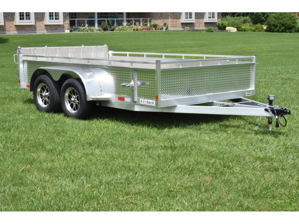 2026 Enbeck Aluminum Utility 7' X 12' Ta alt