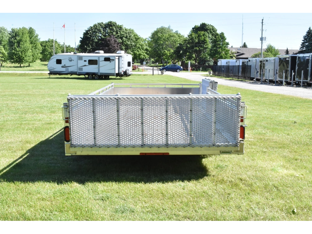 2026 Enbeck Side Loader Aluminum Utility 7' X 16' Ta alt