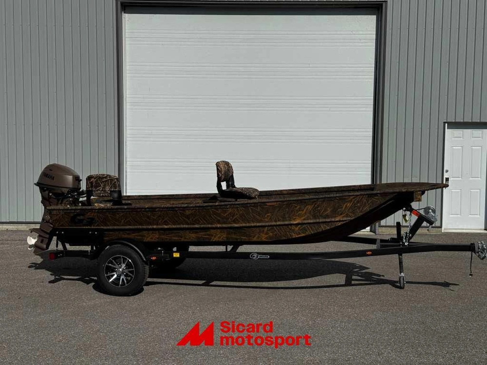 2025 G3 Boats G3 15 Dk + Remorque + Moteur Yamaha 25hp Brun alt