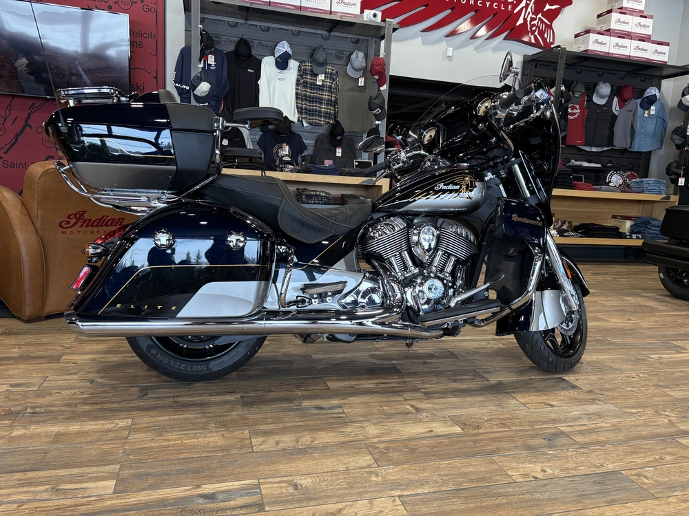 Indian Motorcycle Roadmaster Elite Bleu/gris 2025 alt