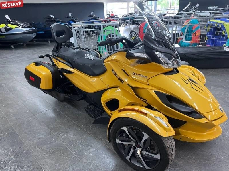 Can-am Spyder St-s Se5 Jaune 2014 alt