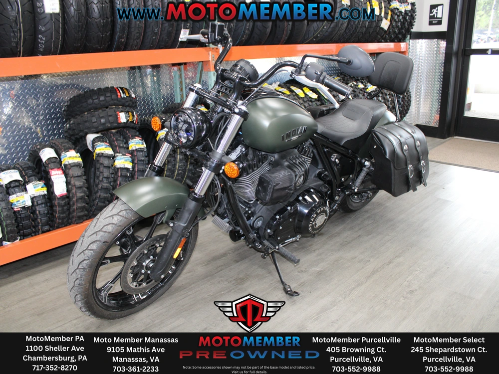 2023 Indian Motorcycle Chief Dark Horse Sagebrush Smoke N23dmdbhah alt
