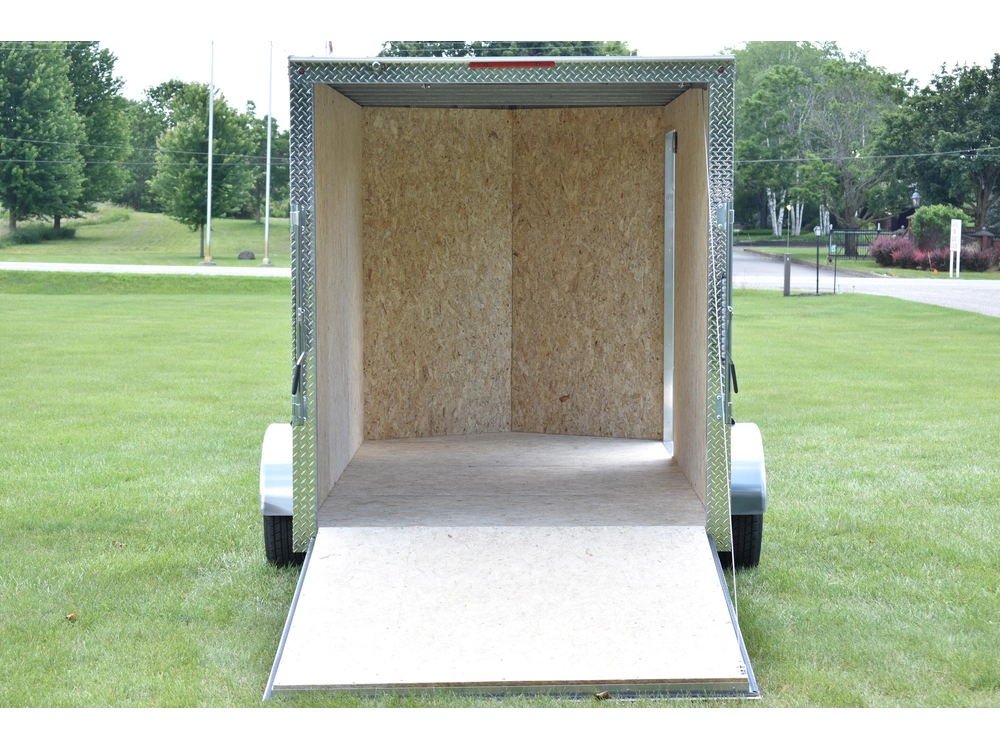 2026 Rhino Galvanized Enclosed 6' X 12' Sa Ramp alt
