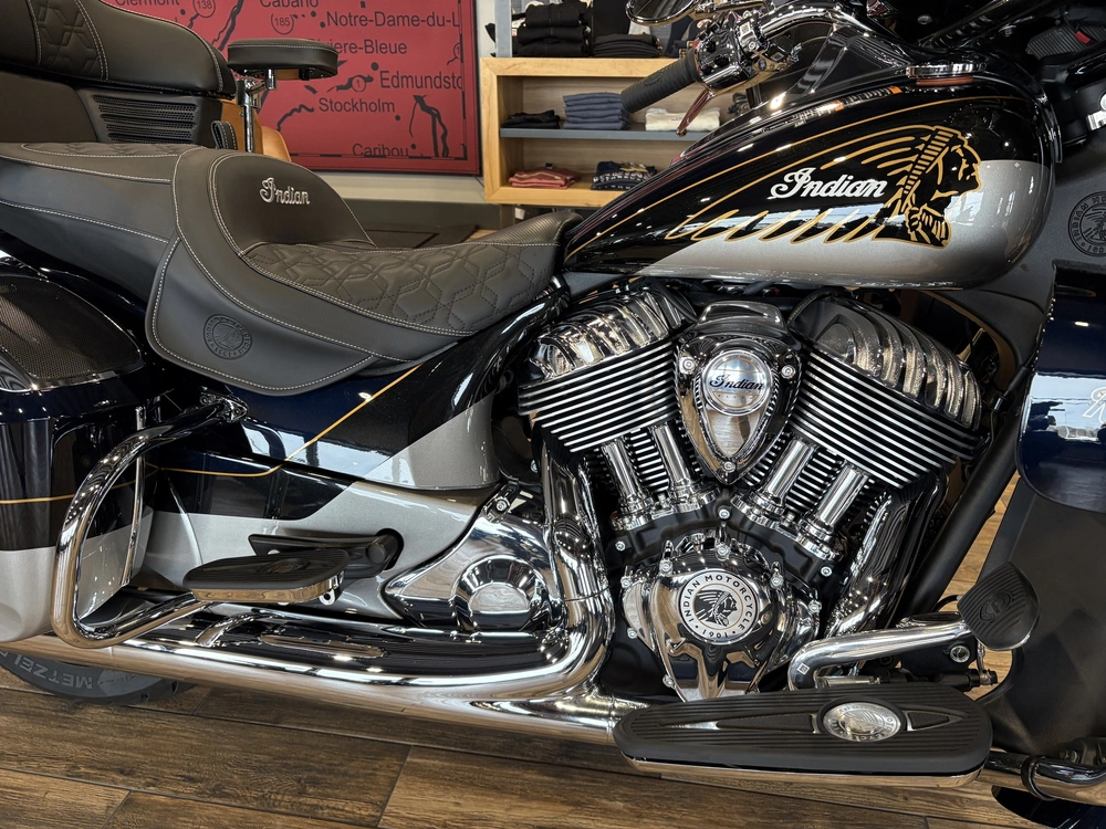 Indian Motorcycle Roadmaster Elite Bleu/gris 2025 alt