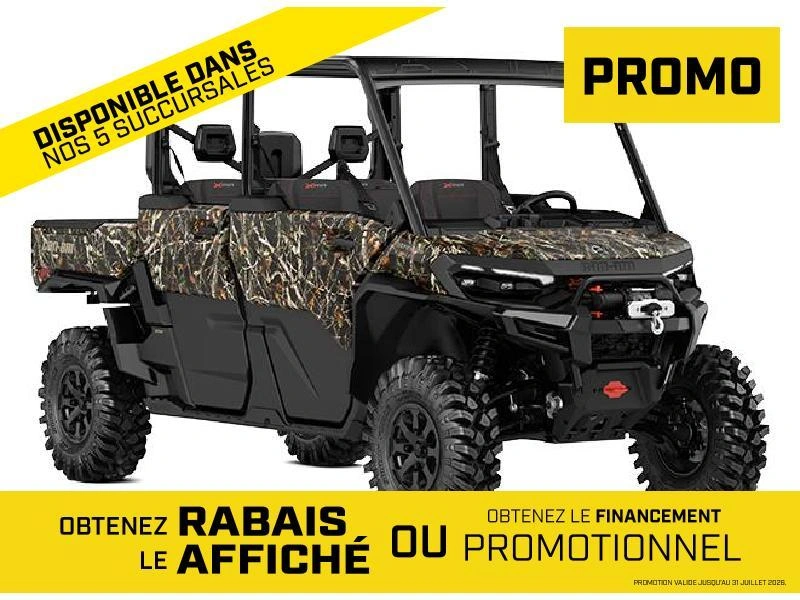 2026 Can-am Defender Max X Mr Hd11 With Half Doors alt