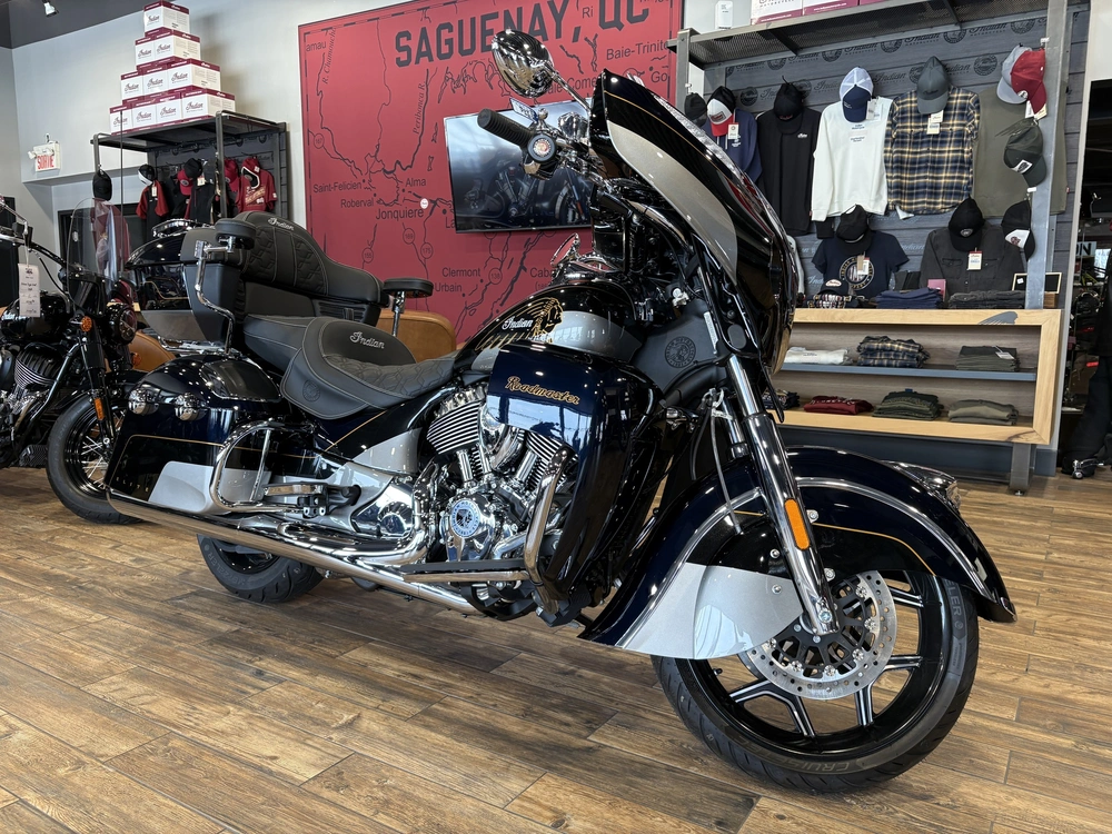 Indian Motorcycle Roadmaster Elite Bleu/gris 2025 alt