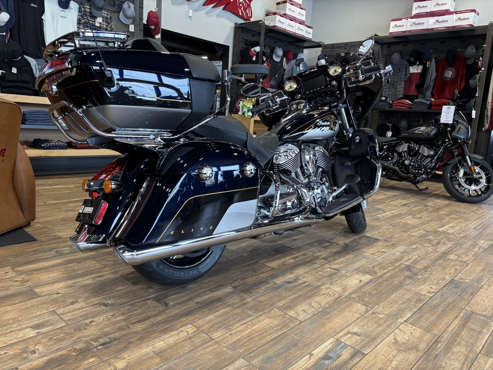 Indian Motorcycle Roadmaster Elite Bleu/gris 2025 alt