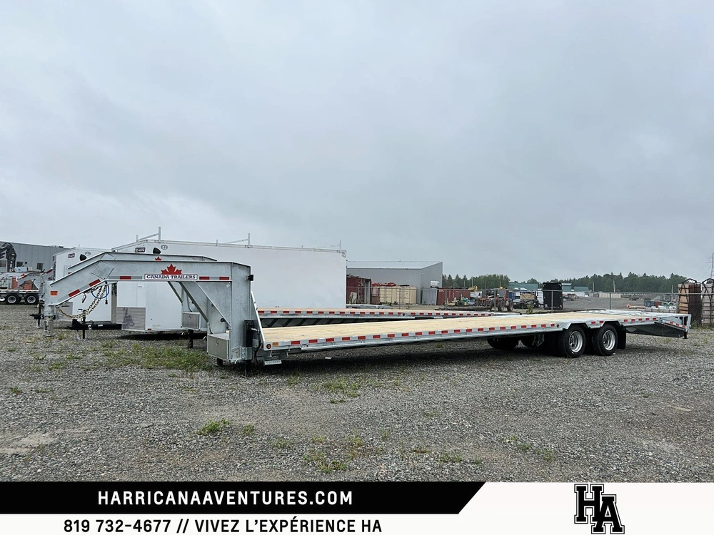 2026 Canada Trailers Remorque Plateforme 102x40 Tandem alt