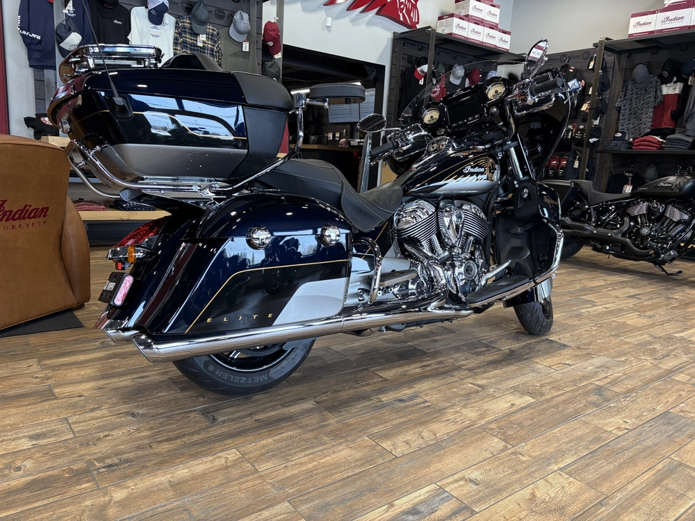 Indian Motorcycle Roadmaster Elite Bleu/gris 2025 alt