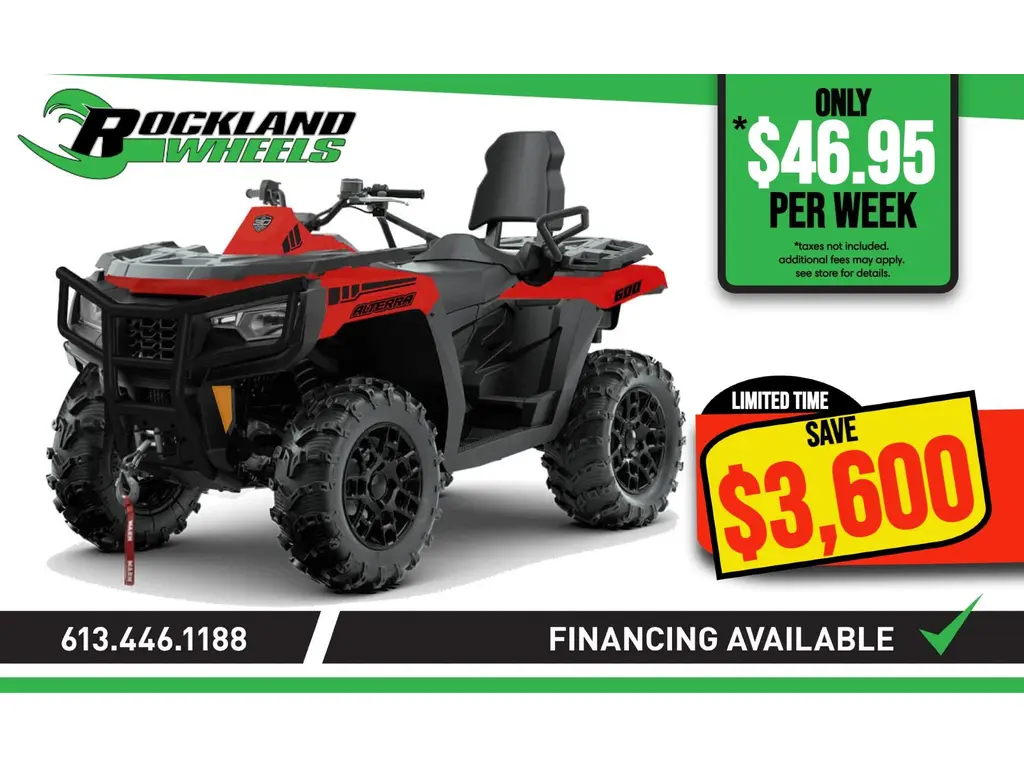 2026 Arctic Cat ALTERRA 600 TRV EPS 
