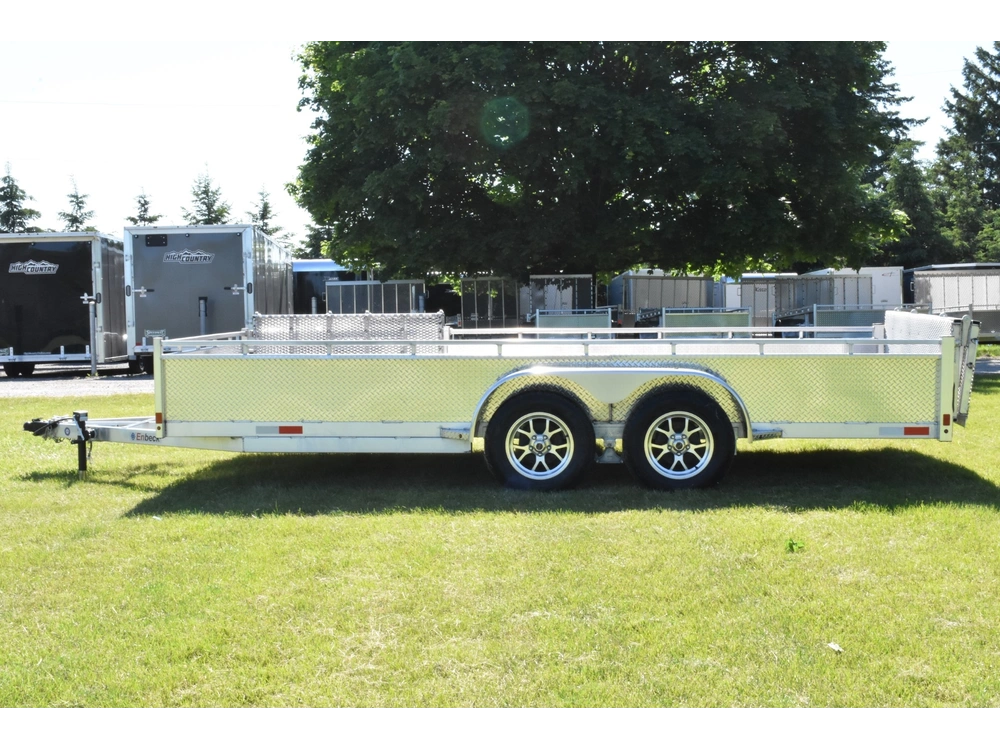 2026 Enbeck Side Loader Aluminum Utility 7' X 16' Ta alt