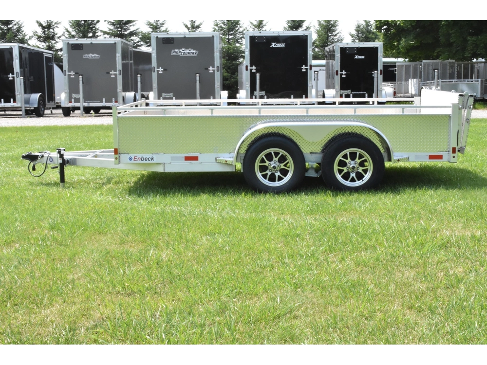 2026 Enbeck Aluminum Utility 7' X 12' Ta alt