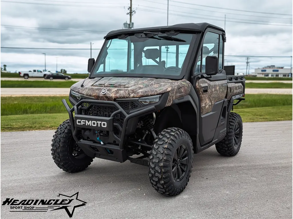 2026 CFMOTO UFORCE U10 PRO HIGHLAND // True Timber Kanati w/ Front & Rear Bumpers