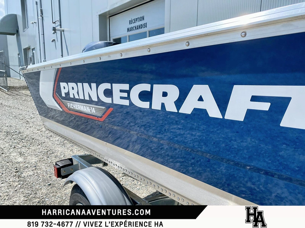 2026 Princecraft Fisherman 14 Bleu alt
