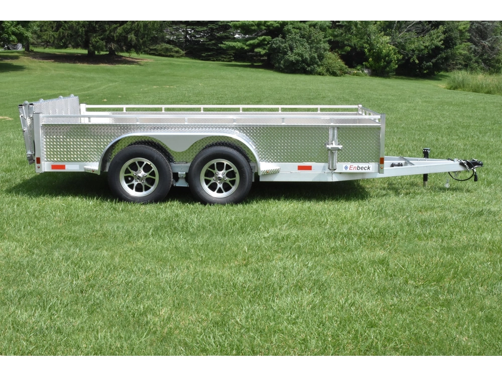 2026 Enbeck Aluminum Utility 7' X 12' Ta alt