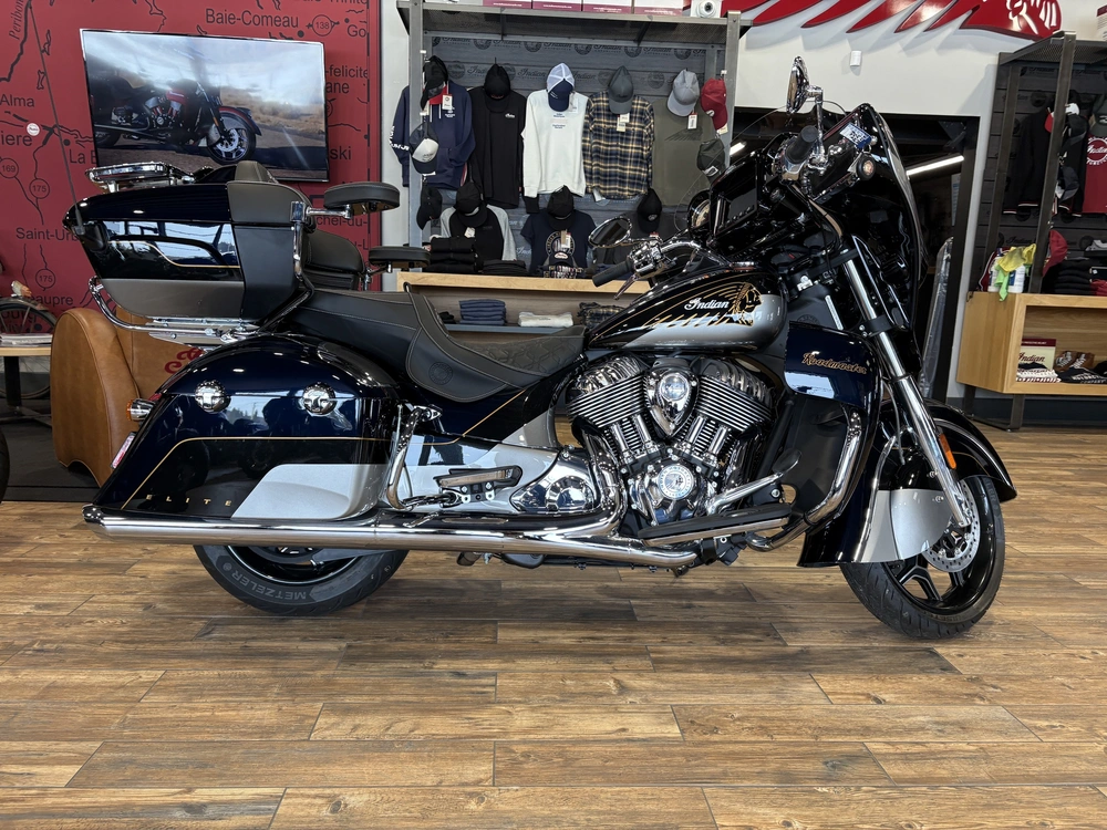 Indian Motorcycle Roadmaster Elite Bleu/gris 2025 alt